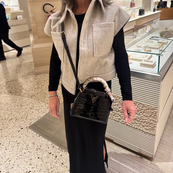 Louis Vuitton Alligator Capucines MM Handbag - Picture 3 of 5